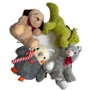 PetSmart Plush Dog Toys 4 Pack Holiday 2022